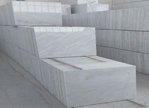 سنگ چینی ازنا سفید کیفیت بالا و سطح صیقلی طبیعی